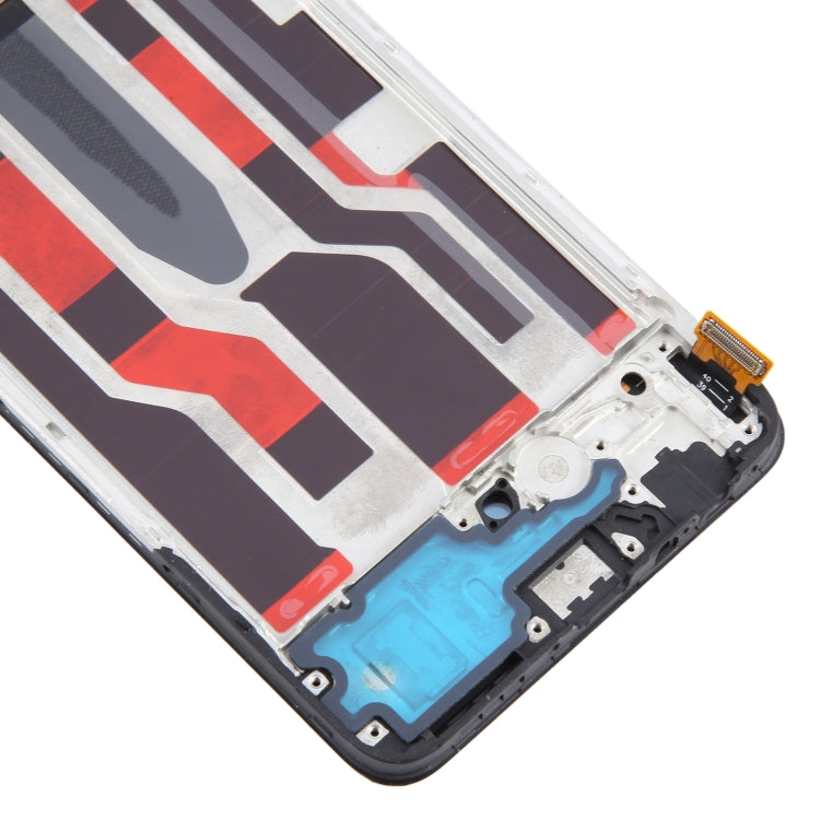 For OPPO F21 Pro 5G OLED LCD Screen Digitizer Full Assembly with Frame - free shipping - PMC TechLife - Order now!
