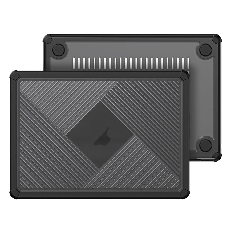 For MacBook Air 13.3 2020 / 2018 DUX DUCIS LCGH Laptop Frosted Protective Case(Black) - free shipping - PMC Jewellery - Order now!