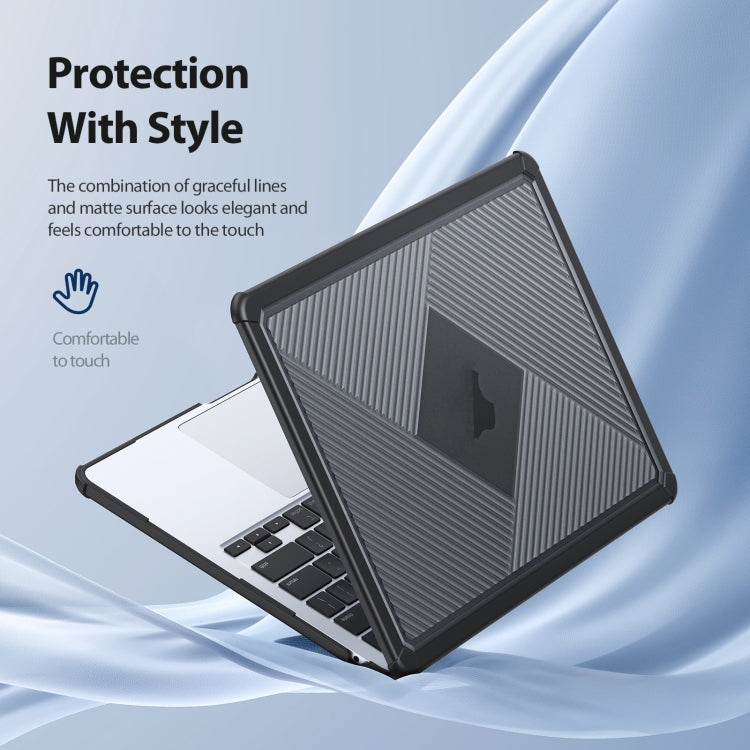 For MacBook Pro 14 2021/2023 A2442 DUX DUCIS LCGH Laptop Frosted Protective Case(Black) - free shipping - PMC Jewellery - Order now!