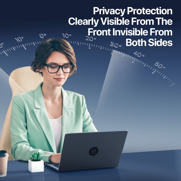 For MacBook Pro 16 2019/2021/2023 A2141 DUX DUCIS LCGH Laptop Privacy Tempered Glass Film - free shipping - PMC Jewellery - Order now!