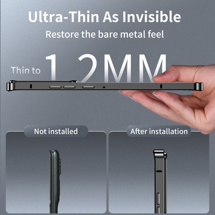 For Motorola Edge 50 Ultra Frosted Metal MagSafe Magnetic Phone Case(Black) - free shipping - PMC TechLife - Order now!