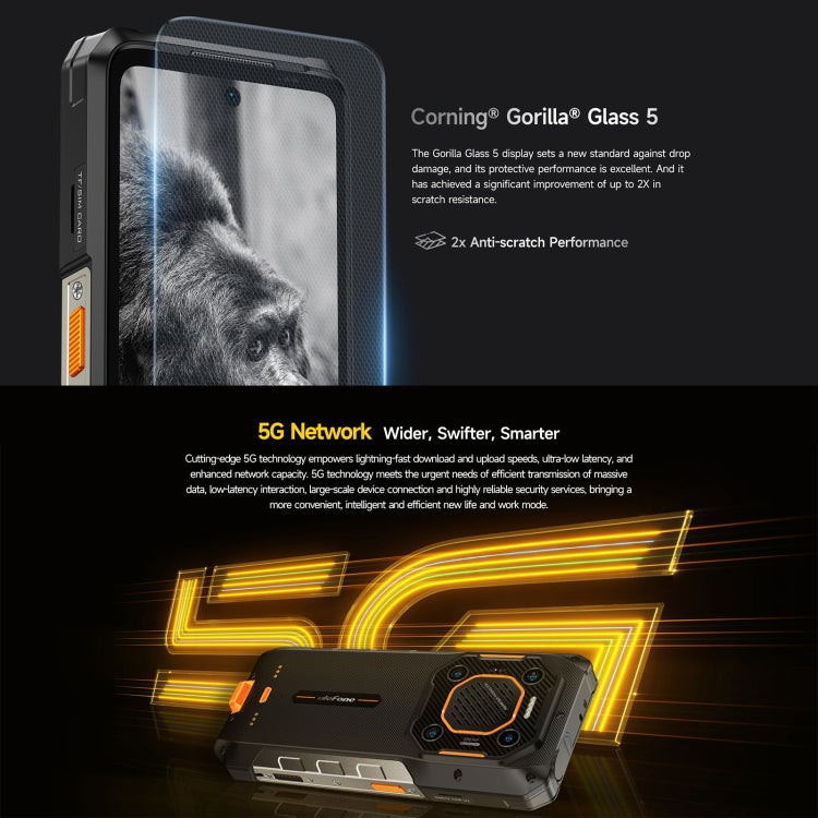 Ulefone Armor 26 Ultra Walkie-Talkie Version Rugged Phone, 12GB+512GB, 6.78 inch Android 13 MediaTek Dimensity 8020 Octa Core, Network: 5G, NFC(Black) - free shipping - PMC TechLife - Order now!