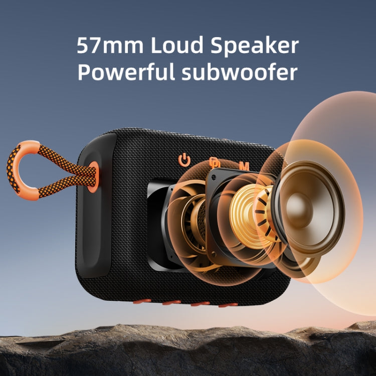 Zealot S75 Portable Outdoor IPX6 Waterproof Bluetooth Speaker(Grey) - free shipping - PMC Jewellery - Order now!