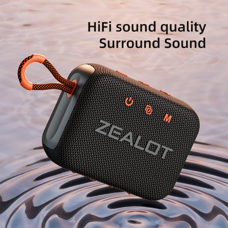 Zealot S75 Portable Outdoor IPX6 Waterproof Bluetooth Speaker(Grey) - free shipping - PMC Jewellery - Order now!