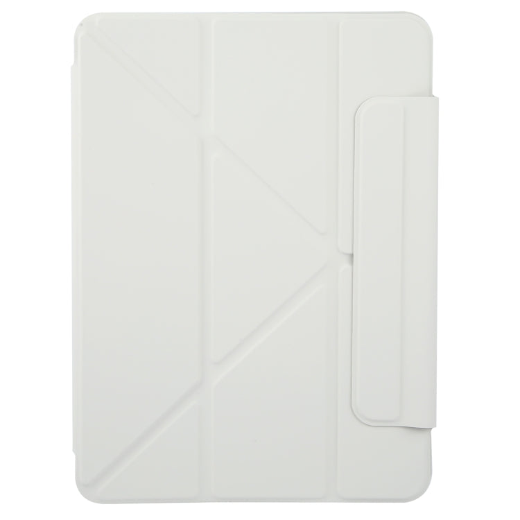 For iPad Pro 13 2024 Y-Shape Double-sided Clip Magnetic Smart Tablet Case(Light Grey) - iPad Pro 13 2024 Cases by PMC TechLife | Online Shopping South Africa | PMC TechLife | Buy Now Pay Later Mobicred