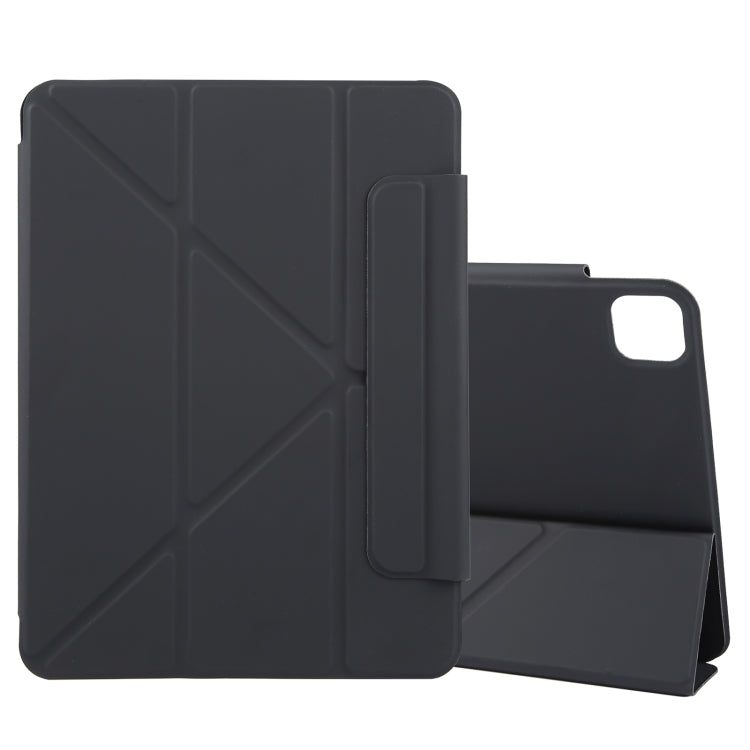 For iPad Pro 11 2024 Y-Shape Double-sided Clip Magnetic Smart Tablet Case(Black) - iPad Pro 11 2024 Cases by PMC TechLife | Online Shopping South Africa | PMC TechLife | Buy Now Pay Later Mobicred