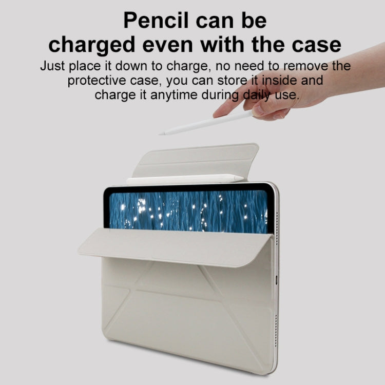 For iPad Pro 11 2024 Y-Shape Double-sided Clip Magnetic Smart Tablet Case(Black) - iPad Pro 11 2024 Cases by PMC TechLife | Online Shopping South Africa | PMC TechLife | Buy Now Pay Later Mobicred