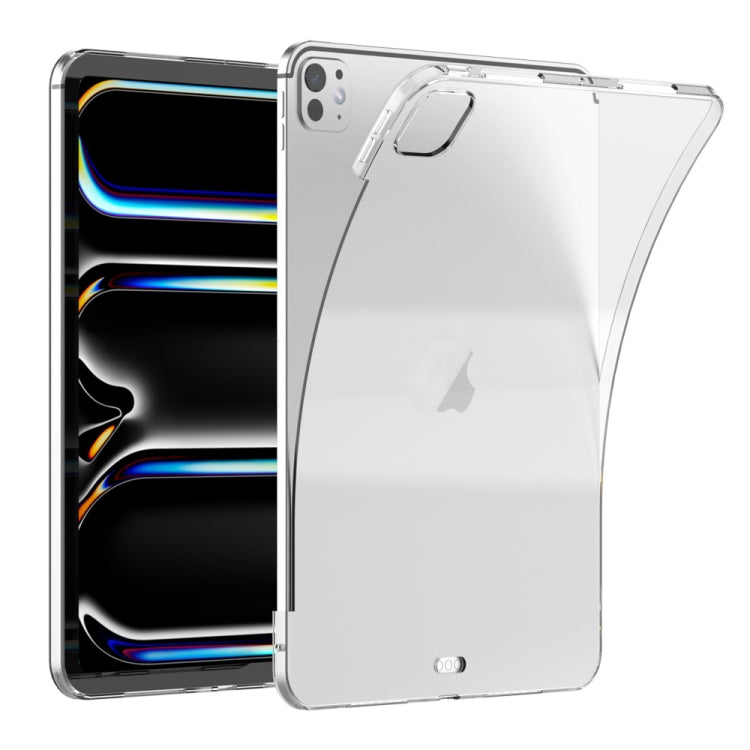 For iPad Pro 13 2024 Shockproof Soft TPU Protective Tablet Case(Transparent) - iPad Pro 13 2024 Cases by PMC TechLife | Online Shopping South Africa | PMC TechLife | Buy Now Pay Later Mobicred