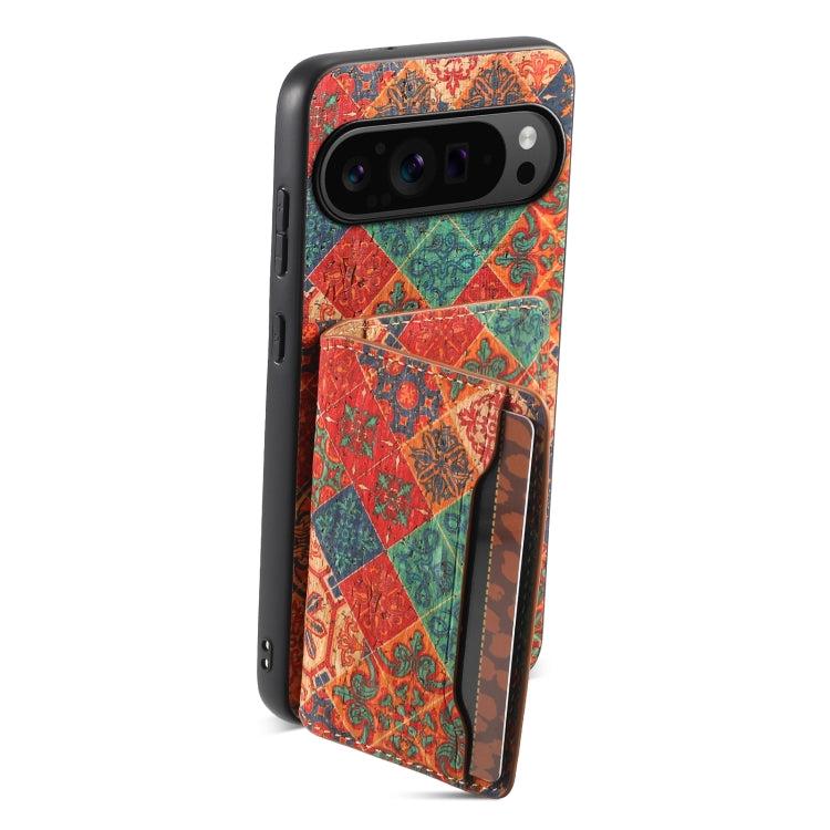 For Google Pixel 9 Pro Card Slot Holder Phone Case(Winter Blue) - Google Cases by PMC TechLife | Online Shopping South Africa | PMC TechLife | Buy Now Pay Later Mobicred