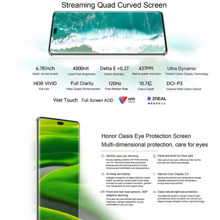 Honor 200 Pro, 12GB+512GB, Screen Fingerprint Identification, 6.78 inch MagicOS 8.0 Snapdragon 8s Gen 3 Octa Core, Network: 5G, NFC, OTG(Black) - free shipping - PMc TechLife - Order now!