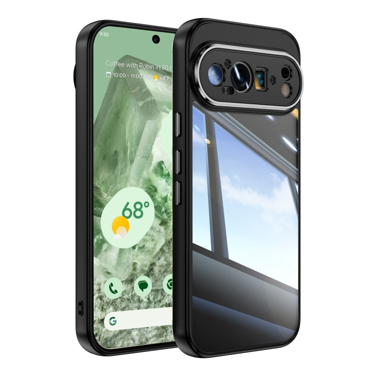 For Google Pixel 9 Pro XL Acrylic Hybrid TPU Armor Shockproof Phone Case(Black) - Google Cases by PMC TechLife | Online Shopping South Africa | PMC TechLife | Buy Now Pay Later Mobicred