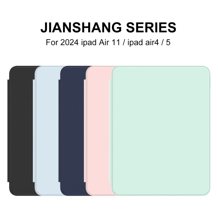 For iPad Air 11 2025 / 2024 Mutural Jianshang Series Smart Leather Tablet Case(Pink) - iPad Air 11 2025 / 2024 Cases by Mutural | Online Shopping South Africa | PMC TechLife | Buy Now Pay Later Mobicred