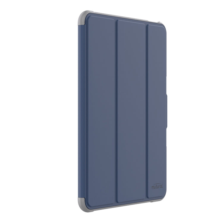 For iPad Pro 13 2024 Mutural PC Hybrid TPU Leather Smart Tablet Case(Dark Blue) - free shipping - PMC TechLife - Order now!