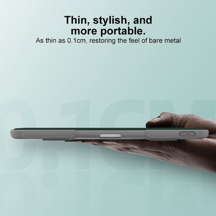 For iPad Air 13 2025 / 2024 Mutural PC Hybrid TPU Leather Smart Tablet Case(Dark Green) - iPad Air 13 2025 / 2024 Cases by Mutural | Online Shopping South Africa | PMC TechLife | Buy Now Pay Later Mobicred