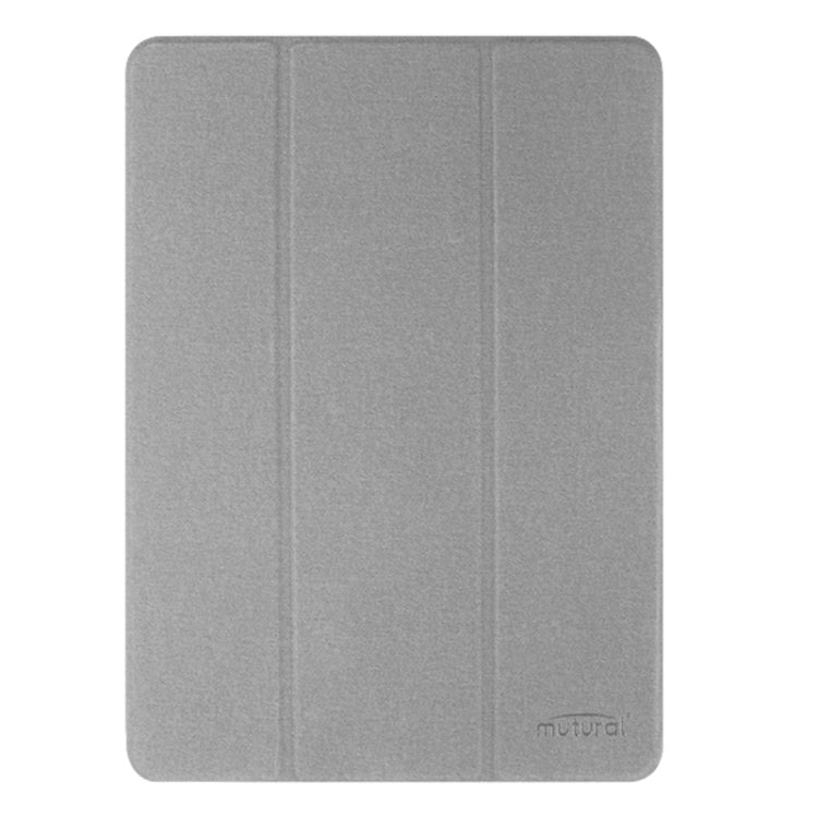 For iPad Air 13 2025 / 2024 Mutural YASHI Series Tablet Leather Smart Case(Grey) - iPad Air 13 2025 / 2024 Cases by Mutural | Online Shopping South Africa | PMC TechLife | Buy Now Pay Later Mobicred