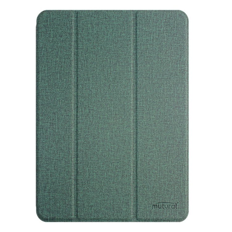 For iPad Air 11 2025 / 2024 Mutural YASHI Series Tablet Leather Smart Case(Green) - iPad Air 11 2025 / 2024 Cases by Mutural | Online Shopping South Africa | PMC TechLife | Buy Now Pay Later Mobicred