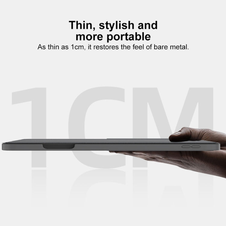 For iPad Air 11 2025 / 2024 Mutural YASHI Series Tablet Leather Smart Case(Grey) - iPad Air 11 2025 / 2024 Cases by Mutural | Online Shopping South Africa | PMC TechLife | Buy Now Pay Later Mobicred