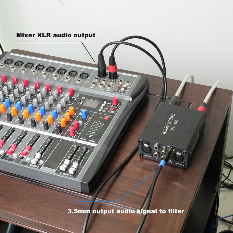 TC195BUXK107RE 3.5mm Male to Dual XLR 3pin Female Audio Cable, Length:3m(Black) - Microphone Audio Cable & Connector by PMC TechLife | Online Shopping South Africa | PMC TechLife | Buy Now Pay Later Mobicred