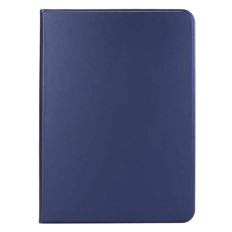 For iPad Air 13 2024 Stretch Voltage Plain Leather Smart Tablet Case(Dark Blue) - iPad Air 13 2024 Cases by PMC TechLife | Online Shopping South Africa | PMC TechLife | Buy Now Pay Later Mobicred