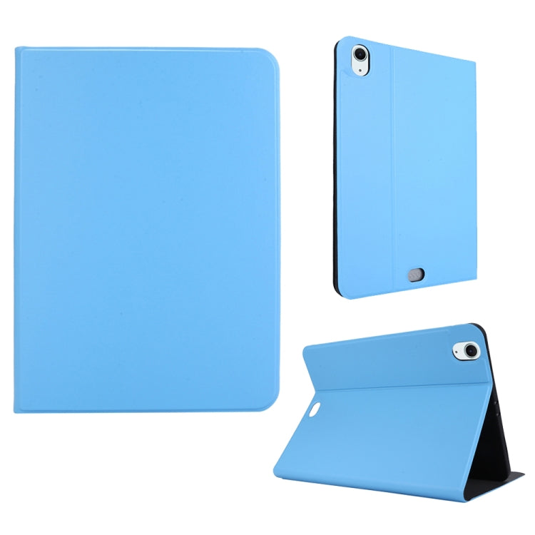 For iPad Air 11 2025 / 2024 Stretch Voltage Plain Leather Smart Tablet Case(Light Blue) - iPad Air 11 2025 / 2024 Cases by PMC TechLife | Online Shopping South Africa | PMC TechLife | Buy Now Pay Later Mobicred