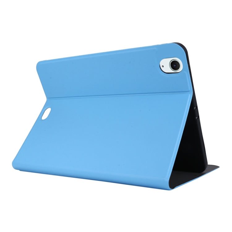 For iPad Air 11 2025 / 2024 Stretch Voltage Plain Leather Smart Tablet Case(Light Blue) - iPad Air 11 2025 / 2024 Cases by PMC TechLife | Online Shopping South Africa | PMC TechLife | Buy Now Pay Later Mobicred