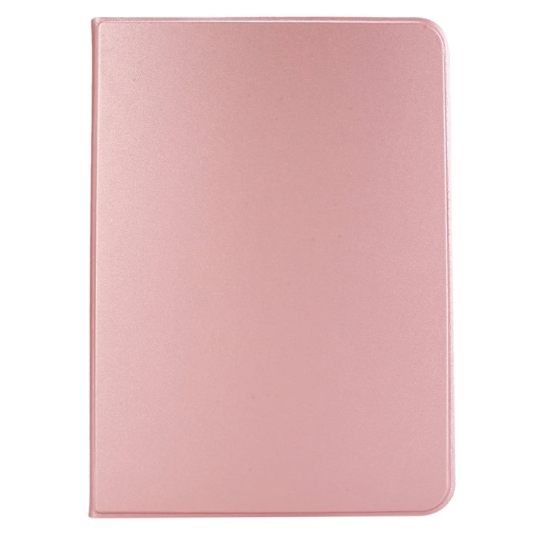 For iPad Pro 11 2024 Stretch Voltage Plain Leather Smart Tablet Case(Rose Gold) - iPad Pro 11 2024 Cases by PMC TechLife | Online Shopping South Africa | PMC TechLife | Buy Now Pay Later Mobicred