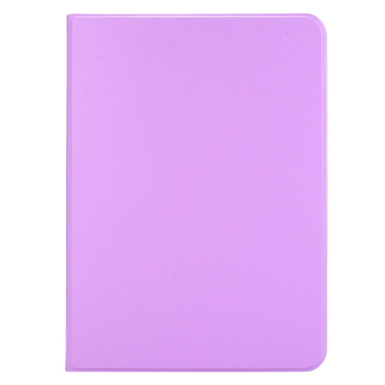 For iPad Pro 11 2024 Stretch Voltage Plain Leather Smart Tablet Case(Purple) - iPad Pro 11 2024 Cases by PMC TechLife | Online Shopping South Africa | PMC TechLife | Buy Now Pay Later Mobicred