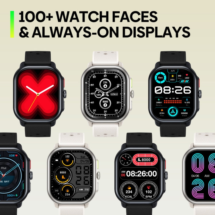 Zeblaze Beyond 3 Pro 2.15 inch Screen Stylish GPS Smartwatch Supports Bluetooth Calling(Black) - free shipping - PMC TechLife - Order now!