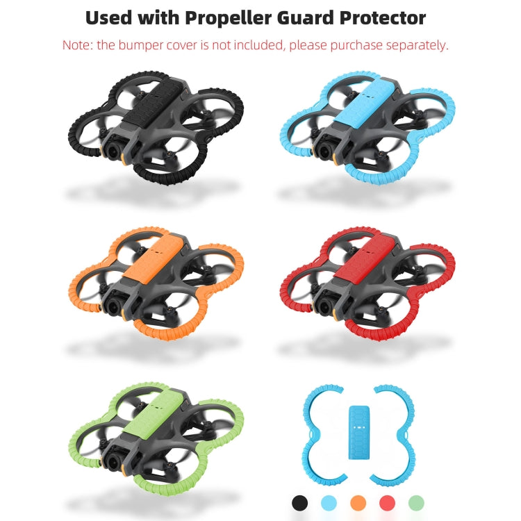 For DJI Avata 2 Sunnylife Drone Anti-Collision Protective Cover Back Plate(Black) - Other by Sunnylife | Online Shopping South Africa | PMC TechLife | Buy Now Pay Later Mobicred