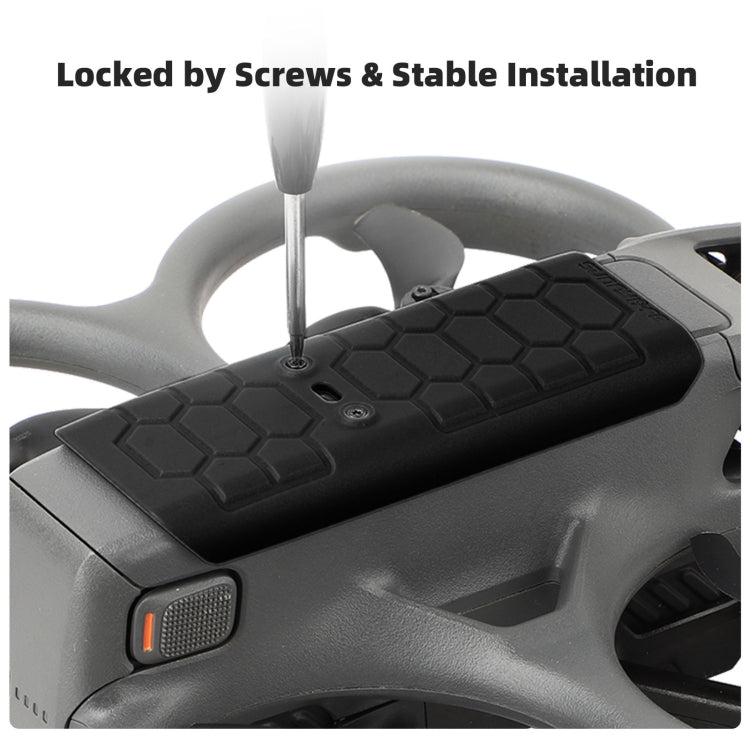 For DJI Avata 2 Sunnylife Drone Anti-Collision Protective Cover Back Plate(Black) - Other by Sunnylife | Online Shopping South Africa | PMC TechLife | Buy Now Pay Later Mobicred