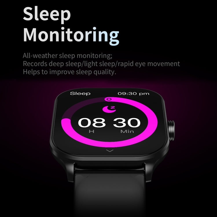 CY900 2.1 inch HD Square Screen Smart Watch, Supports Bluetooth Call / Health Monitoring(Purple) - Smart Watches by PMC TechLife | Online Shopping South Africa | PMC TechLife | Buy Now Pay Later Mobicred