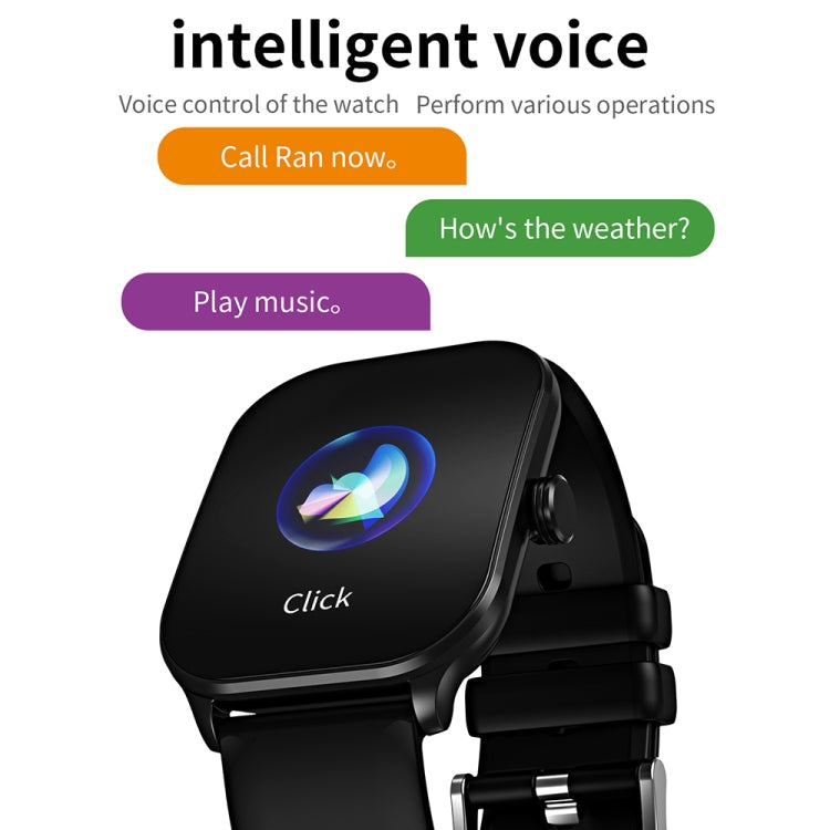 CY900 2.1 inch HD Square Screen Smart Watch, Supports Bluetooth Call / Health Monitoring(Purple) - Smart Watches by PMC TechLife | Online Shopping South Africa | PMC TechLife | Buy Now Pay Later Mobicred