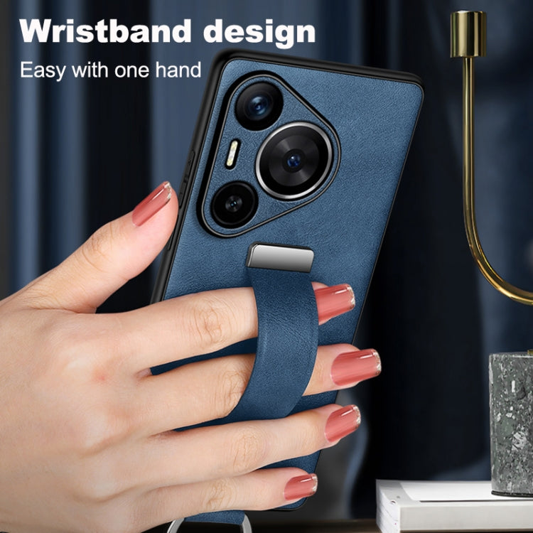 For Huawei Pura 70 Pro / 70 Pro+ SULADA PC Hybrid Leather Texture Skin Feel Shockproof Phone Case(Black) - free shipping - PMC Jewellery - Order now!