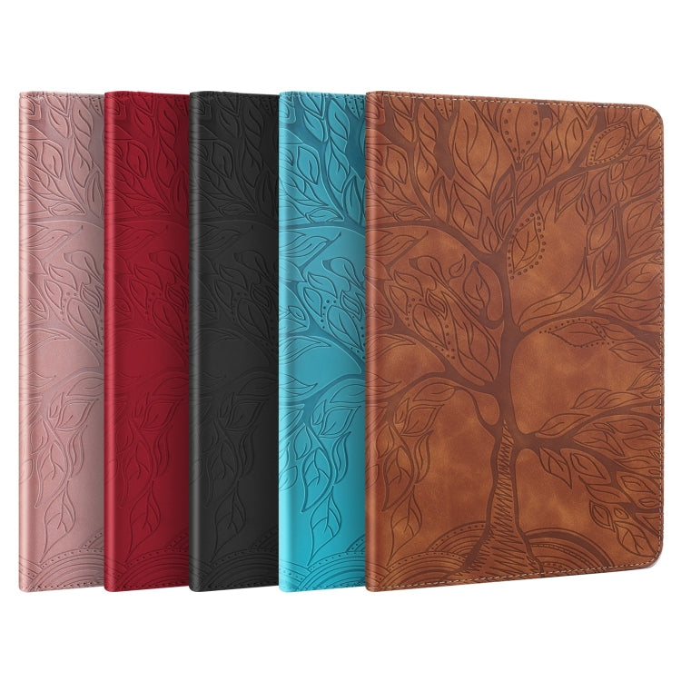 For iPad Pro 13 2024 Tree Life Series Embossed Smart Leather Tablet Case(Brown) - iPad Pro 13 2024 Cases by PMC TechLife | Online Shopping South Africa | PMC TechLife | Buy Now Pay Later Mobicred