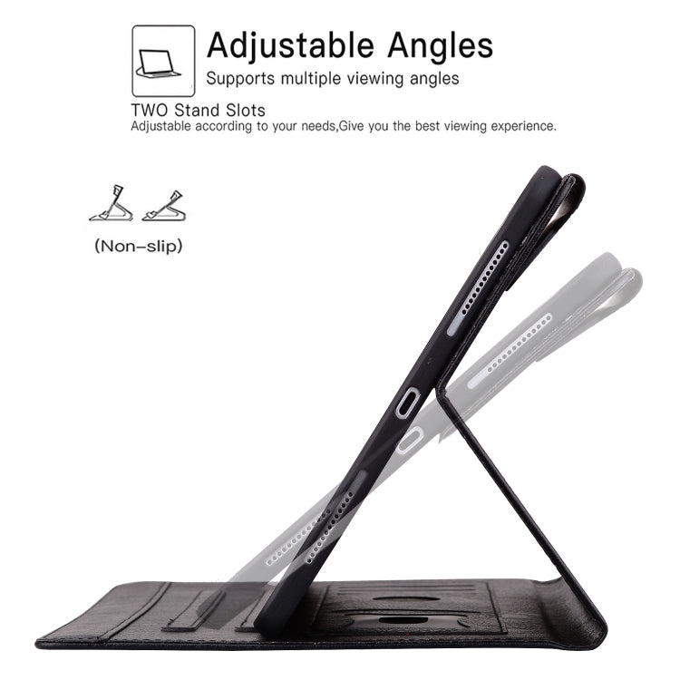 For iPad Pro 13 2024 Cat Buckle Leather Smart Tablet Case(Black) - iPad Pro 13 2024 Cases by PMC TechLife | Online Shopping South Africa | PMC TechLife | Buy Now Pay Later Mobicred