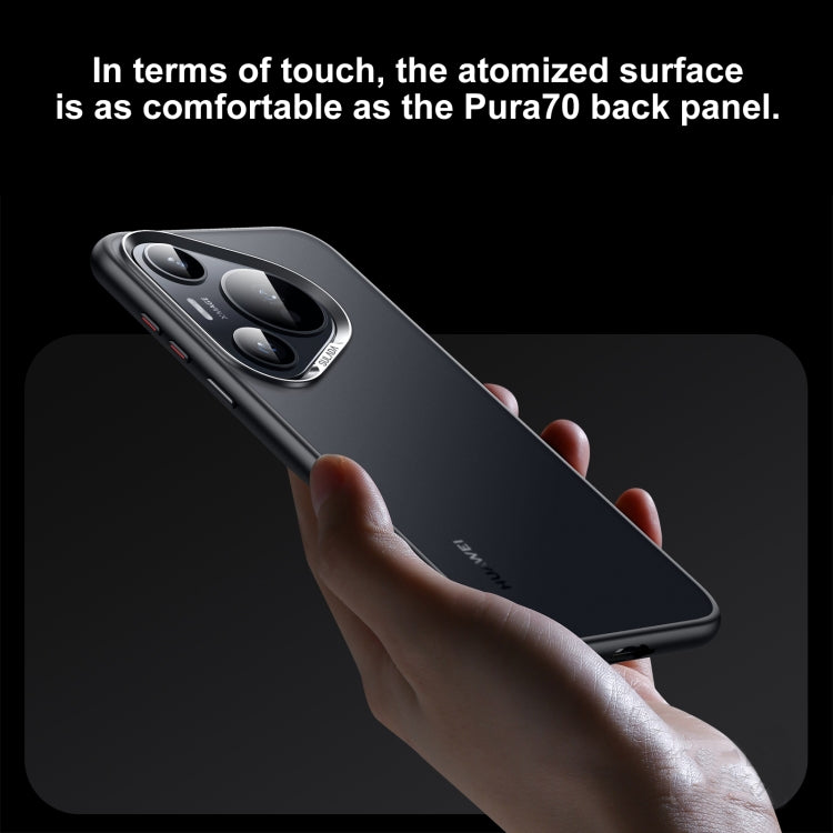 For Huawei Pura 70 Ultra SULADA Skin Feel Matte Shockproof Phone Case(Blue) - free shipping - PMC Jewellery - Order now!