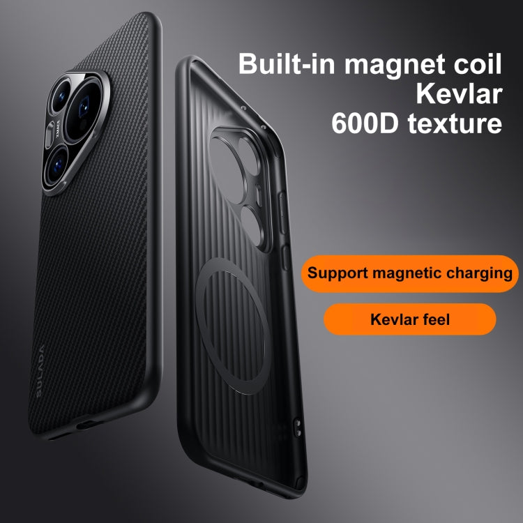 For Huawei Pura 70 Pro / 70 Pro+ SULADA 600D Kevlar Texture PC Shockproof Phone Case(Brown) - free shipping - PMC Jewellery - Order now!