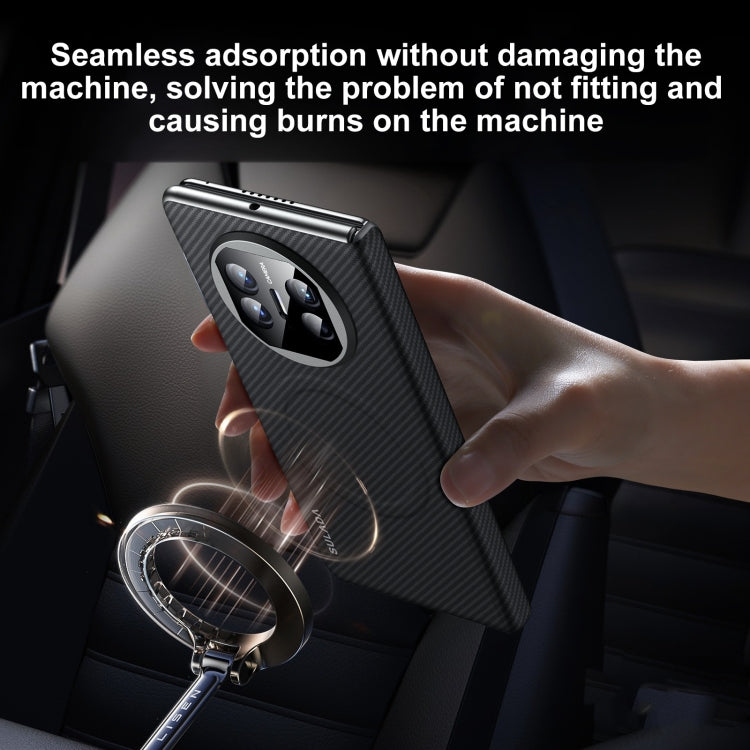 For Huawei Mate X6 SULADA 600D Kevlar Texture PC Shockproof Phone Case(Black) - free shipping - PMC TechLife - Order now!