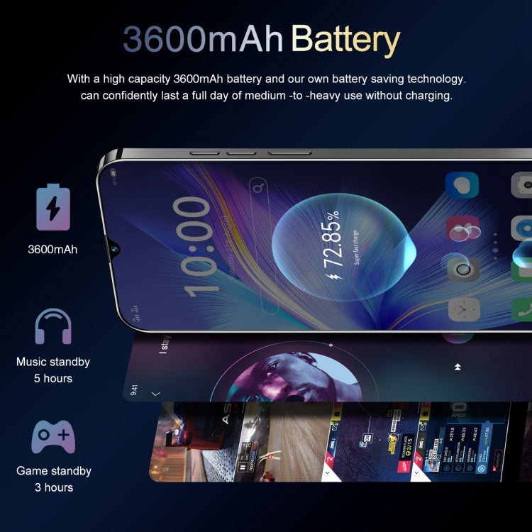 SDT86 / Note30 Pro, 2GB+16GB, 6.3 inch Screen, Face Identification, Android 10.0 MTK6737 Quad Core, Network: 4G, Dual SIM(White) -  by PMC TechLife | Online Shopping South Africa | PMC TechLife | Buy Now Pay Later Mobicred