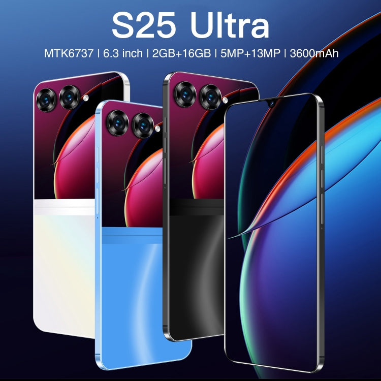 SDT90 / S25 Ultra, 2GB+16GB, 6.3 inch Screen, Face Identification, Android 10.0 MTK6737 Quad Core, Network: 4G, Dual SIM(Black) -  by PMC TechLife | Online Shopping South Africa | PMC TechLife | Buy Now Pay Later Mobicred