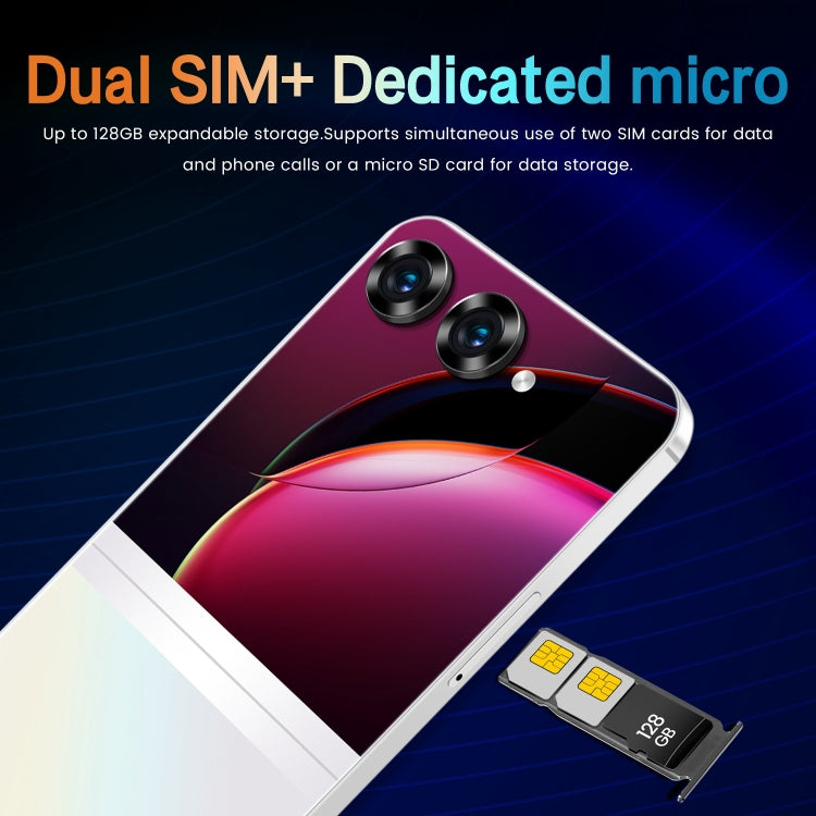 SDT90 / S25 Ultra, 2GB+16GB, 6.3 inch Screen, Face Identification, Android 10.0 MTK6737 Quad Core, Network: 4G, Dual SIM(Blue) -  by PMC TechLife | Online Shopping South Africa | PMC TechLife | Buy Now Pay Later Mobicred