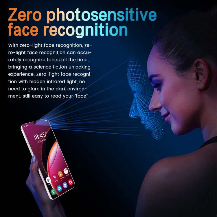 SDT90 / S25 Ultra, 2GB+16GB, 6.3 inch Screen, Face Identification, Android 10.0 MTK6737 Quad Core, Network: 4G, Dual SIM(White) -  by PMC TechLife | Online Shopping South Africa | PMC TechLife | Buy Now Pay Later Mobicred