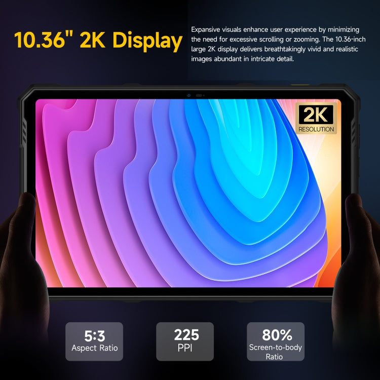 Ulefone Armor Pad 3 Pro Rugged Tablet PC, 8GB+256GB, 10.36 inch Android 13 MediaTek MT8788 Octa Core 4G Network, EU Plug(Black) - free shipping - PMC TechLife - Order now!