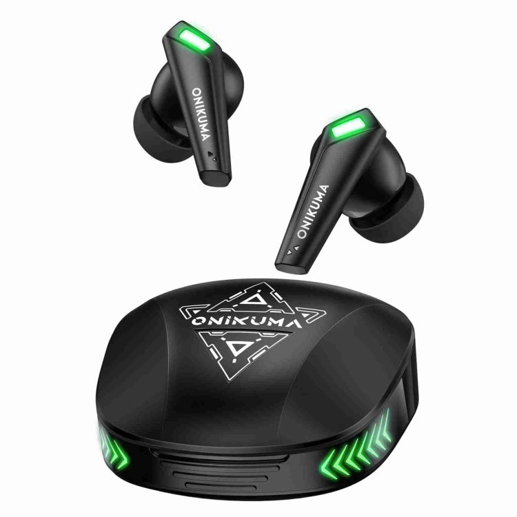 ONIKUMA T308 TWS Wireless Bluetooth 5.3 Earphone with Mic(Black) - free shipping - PMC Jewellery - Order now!