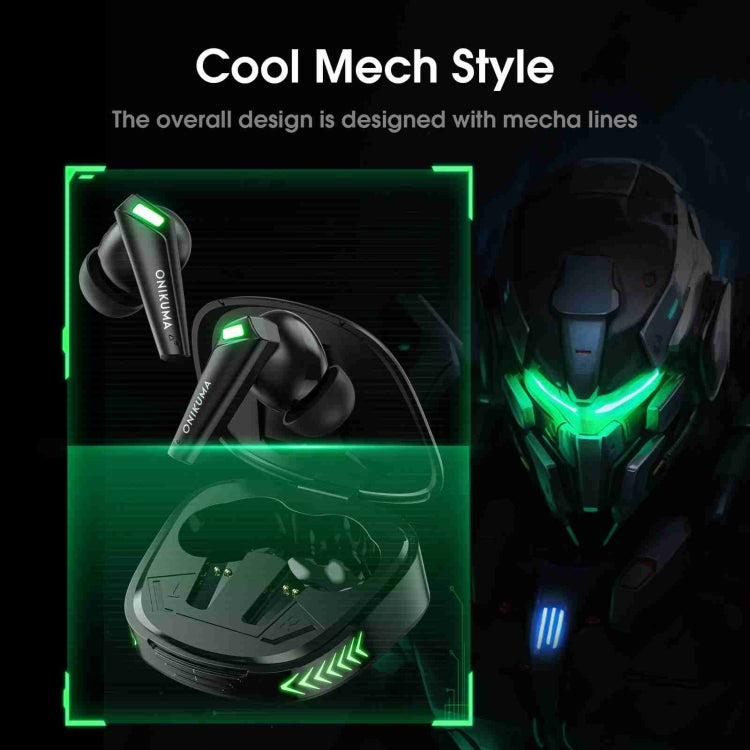 ONIKUMA T308 TWS Wireless Bluetooth 5.3 Earphone with Mic(Black) - free shipping - PMC Jewellery - Order now!