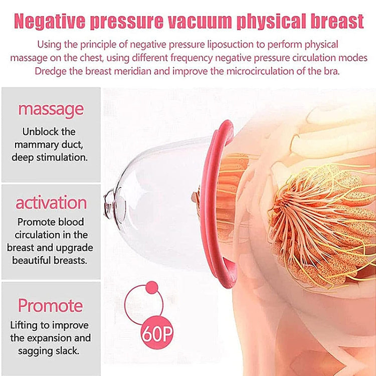 Portable USB Charging Chest Electric Massage Instrument, Style:Ordinary Paragraph(C Cup) - free shipping - PMC TechLife - Order now!