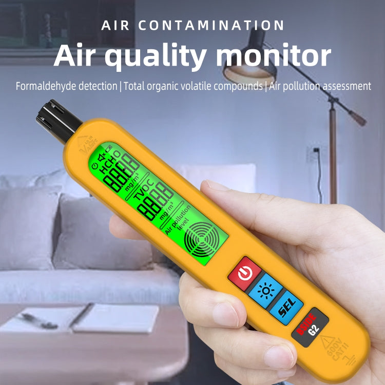 BSIDE G2 Portable Air Quality Detector Indoor Formaldehyde Tester - Air & Water Quality Tester by BSIDE | Online Shopping South Africa | PMC TechLife | Buy Now Pay Later Mobicred