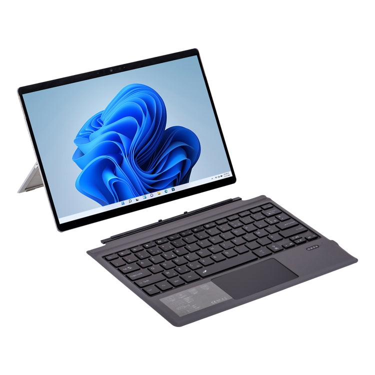 1089DC-RU Russian Backlit Magnetic Bluetooth 3.0 Keyboard for Microsoft Surface Pro 7 / 6 / 2017 / 4 / 3(Grey) - Others Keyboard by PMC Jewellery | Online Shopping South Africa | PMC Jewellery | Buy Now Pay Later Mobicred