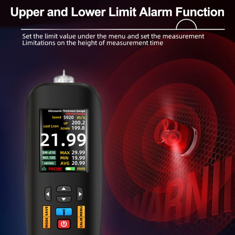 BSIDE T7 2.8 inch TFT Color Screen Ultrasonic Thickness Gauge - free shipping - PMC TechLife - Order now!