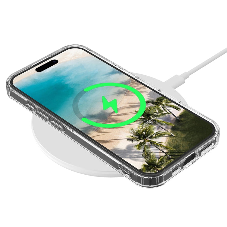 For iPhone 16 Plus MagSafe Clear Acrylic PC Hybrid TPU Phone Case(Transparent) - iPhone 16 Plus Cases by PMC TechLife | Online Shopping South Africa | PMC TechLife | Buy Now Pay Later Mobicred